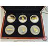Image 2 : RCM Canada 2017 Fine Silver Coins : BIG COIN SERIES : Six-Coin Set : Alex Colville Designs ~ 1-Cent