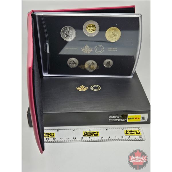 RCM Canada 2018 Specimen Set : Burrowing Owl (COA)