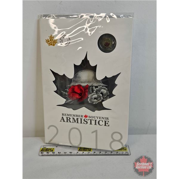 RCM Canada 2018 Armistice Collector Card : 5-Coin Set (Unopened)