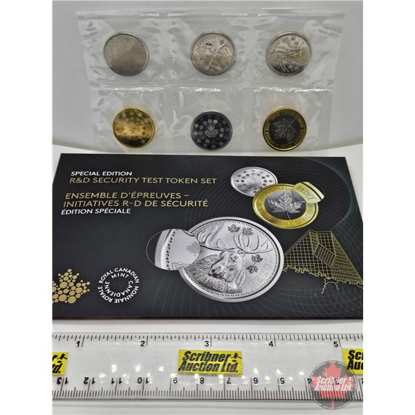 RCM Canada 2018 Special Edition R&D Security Test Token Set (COA #00465)