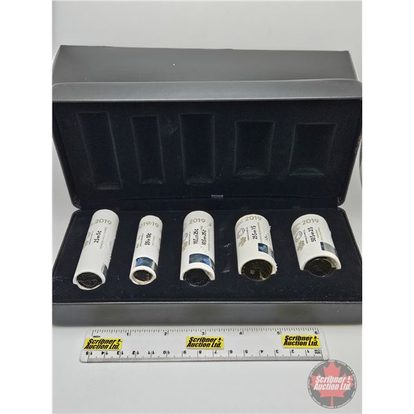 RCM Canada 2019 Special Wrap Roll Collection : First Strikes (COA #4139) Five-Roll Set  ~ $2 Polar B