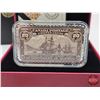 Image 2 : RCM Canada 2019 : $20 Fine Silver Coin : Canada's Historical Stamps : Arrival of Cartier - Quebec 15