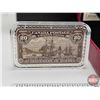 Image 3 : RCM Canada 2019 : $20 Fine Silver Coin : Canada's Historical Stamps : Arrival of Cartier - Quebec 15