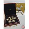Image 1 : RCM Canada 2019 Fine Silver Coins : BIG COIN SERIES : Seven-Coin Set  ~ 1-Cent Coin (COA #1139) ~ 5-