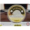 Image 3 : RCM Canada 2019 Fine Silver Coins : BIG COIN SERIES : Seven-Coin Set  ~ 1-Cent Coin (COA #1139) ~ 5-