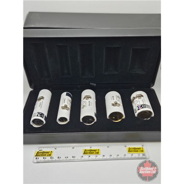 RCM Canada 2020 Special Wrap Roll Collection : First Strikes (COA #2672) Five-Roll Set  ~ $2 Polar B