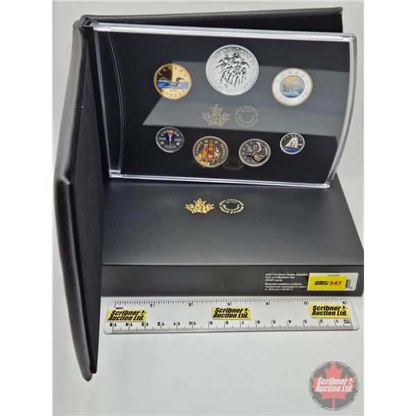 RCM Canada 2020 Fine Silver Classic Canadian Coin and Medallion Set (COA) (99.99%) (GST Exempt)