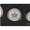 Image 5 : RCM Canada 2021 Fine Silver Maple Leaf Fractional 5-Coin Set : Our Arboreal Emblem (COA #1030) The c
