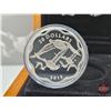 Image 2 : RCM Canada 2015 : $20 Fine Silver Coin : Master of the Sky : Canada Goose (COA #3816) (99.99%) (GST
