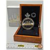 Image 1 : RCM Canada 2015 : $1 Fine Silver Coin : Renewed Silver Dollar : The Voyageur (COA #0558) (99.99%) (G