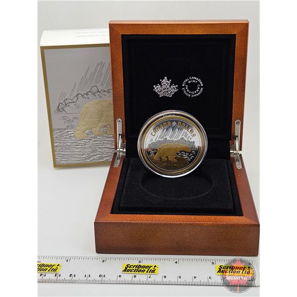 RCM Canada 2020 : $1 Fine Silver Coin : Renewed Silver Dollar : 140th Anniversary of the Arctic Terr