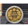 Image 2 : RCM Canada 2020 : $20 Fine Silver Coin : Iconic Maple Leaves (COA #0888) (99.99%) (GST EXEMPT)