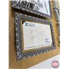Image 8 : Framed Display of Elvis Picture & Hand Signed Postcard :1970 Hilton Hotel (No COA) (Frame Measures :