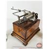 Image 11 : Phonograph : 1903 Pathe Dual Cylinder Player ; "Je Chante Haut Et Clair"