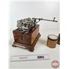 Image 8 : Phonograph : 1903 Pathe Dual Cylinder Player ; "Je Chante Haut Et Clair"