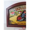 Image 5 : Motorcycle Sign : 1953 "Indian Chief" (3-D) (Wood) (Modern) (16"H x 23-3/4"W x 1-1/2"D)