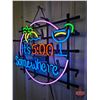 Image 4 : Neon Sign : "5 O' Clock Somewhere" (Modern) (15"H x 19"W x 2-1/4"D)