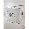 Image 1 : Vintage B/A Cooler (Metal) (17"H x 21"W x 9"D)