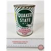 Image 1 : Oil Can : Quaker State ATF (Full) (6"H x 4"Dia)