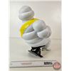 Image 5 : Michelin Man "BIBENDUM" Advertising Display w/Mounting Bracket (c.1960s-1970s) (17-1/2"H x 11"W)