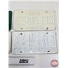 Image 6 : License Plates (4) : Alberta - 1965  - 1963 - 1967 - 1968 (All Measures : 6"H x 12"W)