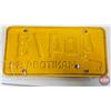 Image 5 : License Plates (2) : 1966 Manitoba & 1964 British Columbia (Both Measures : 6"H x 12"W)