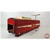 Image 4 : Ride-On Toy Train : Canadian Pacific (Tin) (Train Measures : 9"H x 6"W x 30"L)