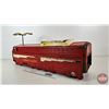 Image 6 : Ride-On Toy Train : Canadian Pacific (Tin) (Train Measures : 9"H x 6"W x 30"L)