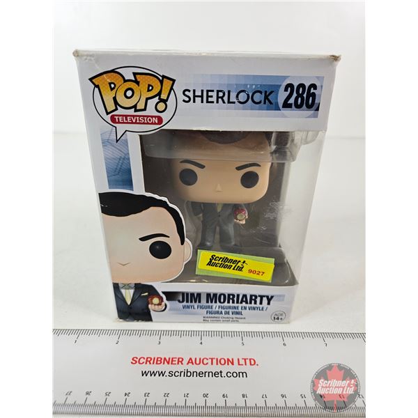 POP Vinyl Figure : Sherlock - Jim Moriarty (Box Measures : 6-1/2"H x 4-1/2"W x 3-1/2"D)