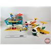 Image 1 : Fisher Price Toys : Airport w/ Airplanes & Helicopters