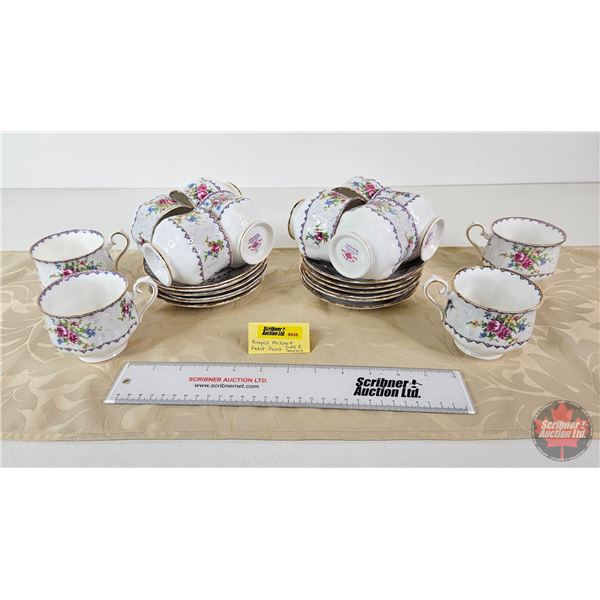 Royal Albert Cups & Saucers (24 Total) : Petit Point