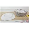 Image 4 : Royal Albert Dinner Plates (12) : Petit Point