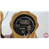 Image 6 : Mantle Horse Clock  (10-1/2"H x 17"W x 5"D)