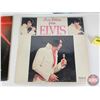 Image 2 : Elvis Record Albums (5) : Titles Incl. - Christmas Album - Roustabout - Love Letters From Elvis - El