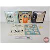 Image 7 : Elvis Record Albums (5) : Titles Incl. - Christmas Album - Roustabout - Love Letters From Elvis - El