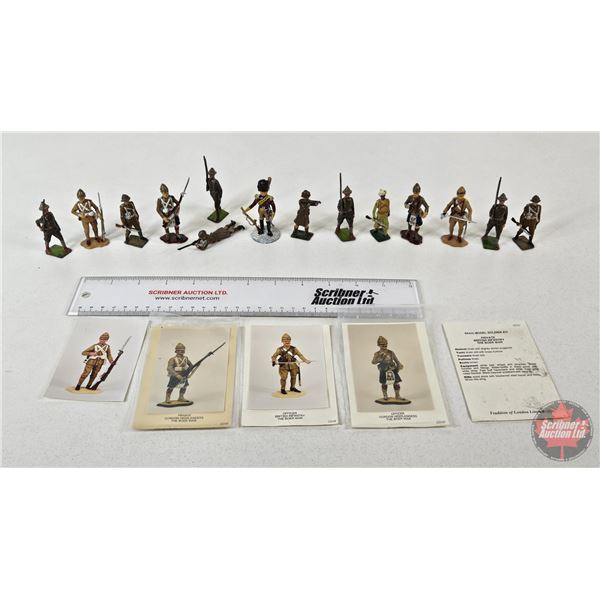Lead Soldier Figurines (14)