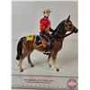 Image 2 : Porcelain Figure : Mountie on a Horse (7-1/4"H)