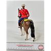 Image 4 : Porcelain Figure : Mountie on a Horse (7-1/4"H)