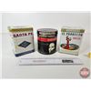 Image 3 : Cigar Tins (3) :  - Santa Fe - Marguerite - El Producto (Marguerite Measures : 5-1/4"H x 5"Dia)