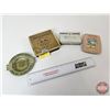 Image 1 : Smokers Combo : Ashtrays (2) & Tobacco Tins (2)