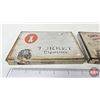 Image 2 : Cigarette Tins (2) : Sweet Caporal & Turret (Both Measure : 4-1/4"H x 5-3/4"W x 1-2"D)