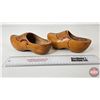 Image 4 : Wooden Shoes  (7-1/2"L x 3-1/4"W)