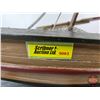 Image 15 : Wooden Model Boat  (Total Measures : 28" H x 32" W x 9" D)