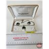 Image 1 : Necklace and Earring Set (925 Silver) c/w Hudson Bay Company Jewelry Box