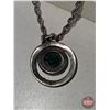 Image 5 : Necklace and Earring Set (925 Silver) c/w Hudson Bay Company Jewelry Box