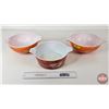 Image 2 : Pyrex Mixing Bowls (3) : Autumn Harvest (All Measure : 8-12"Dia)