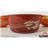 Image 4 : Pyrex Mixing Bowls (3) : Autumn Harvest (All Measure : 8-12"Dia)
