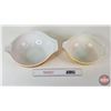 Image 8 : Pyrex Mixing Bowls (2) : Butterfly Gold (Largest Measures : 10-1/4"Dia)