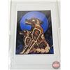 Image 4 : Prints (5) : Incl. - "Wolf With Young" by Marc Poelvoorde & James David Martin - "Meeting of the Cla