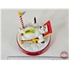 Image 7 : Coca-Cola Alarm Clock : Polar Bear (Batt. Opp) (7-1/2"H x 6-3/4"Dia)